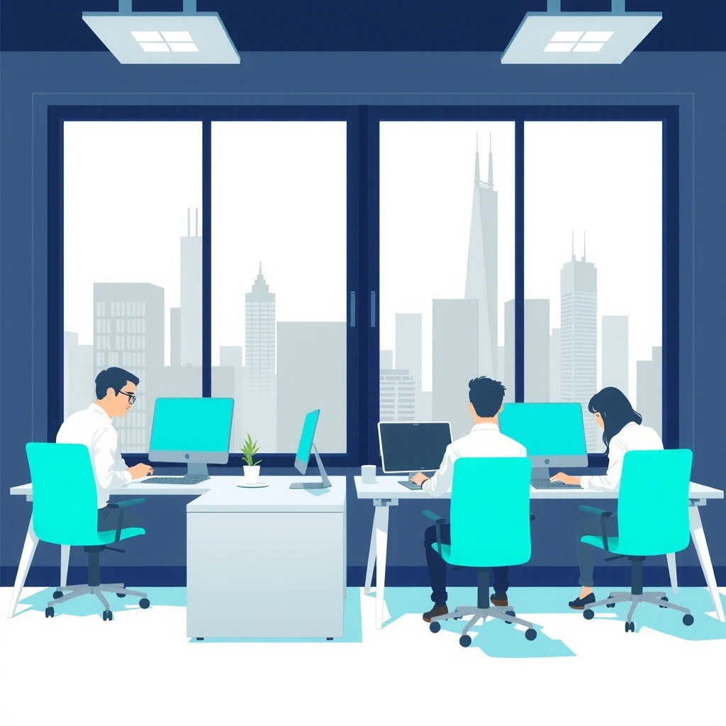 Early office in Gangnam