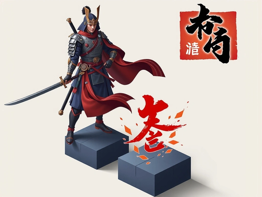 Samurai's Quest RPG Character Interface